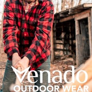 Venado Men’s Heavyweight Buffalo Plaid Fleece